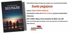 Presentació del llibre “Suelo pegajoso” de SONIA MUÑOZ
